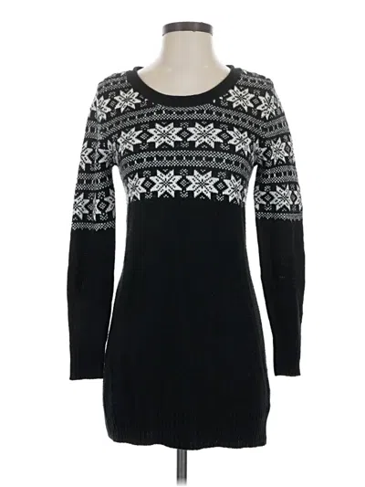 Pre-owned Maurices Casual Dress In Black