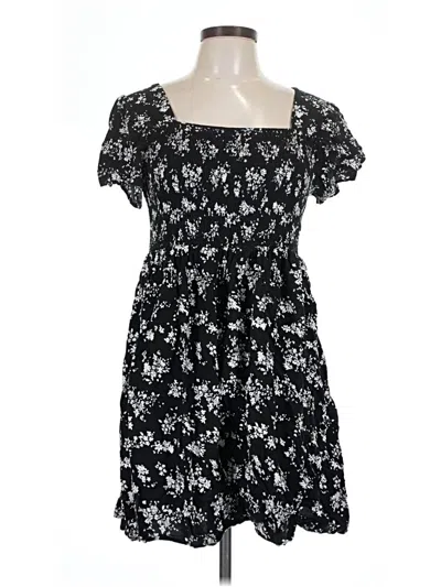 Pre-owned Maurices Casual Dress In Black