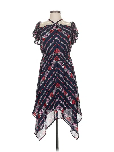 Pre-owned Maurices Casual Dress In Blue