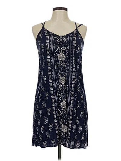 Pre-owned Maurices Casual Dress In Blue