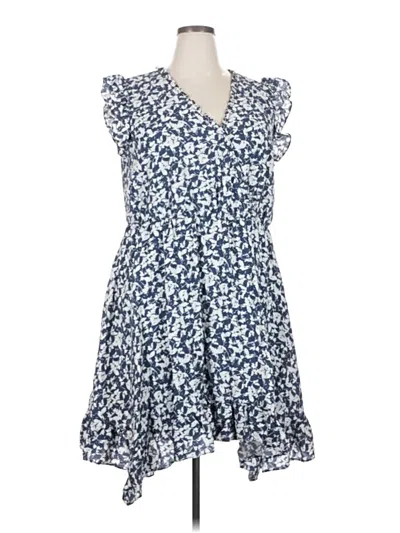 Pre-owned Maurices Casual Dress In Blue