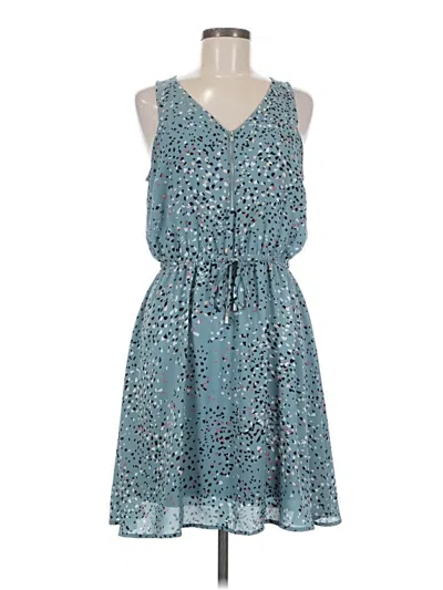 Pre-owned Maurices Casual Dress In Blue