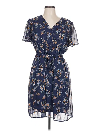 Pre-owned Maurices Casual Dress In Blue
