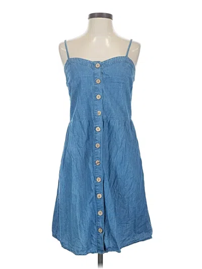 Pre-owned Maurices Casual Dress In Blue