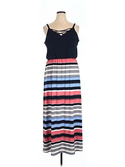 Pre-owned Maurices Casual Dress In Blue