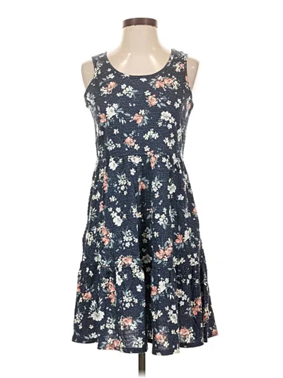 Maurices Casual Dress In Blue
