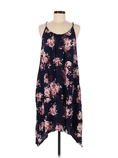 Pre-owned Maurices Casual Dress In Blue