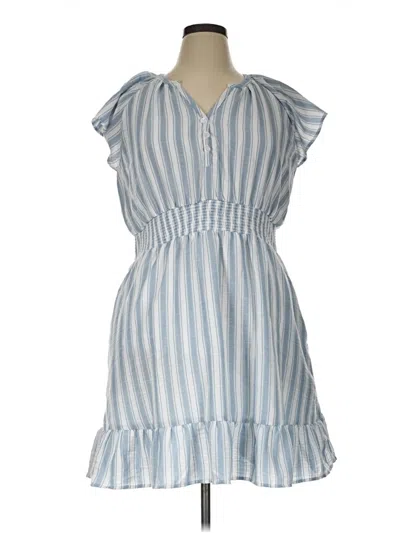 Pre-owned Maurices Casual Dress In Blue