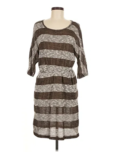 Pre-owned Maurices Casual Dress In Brown