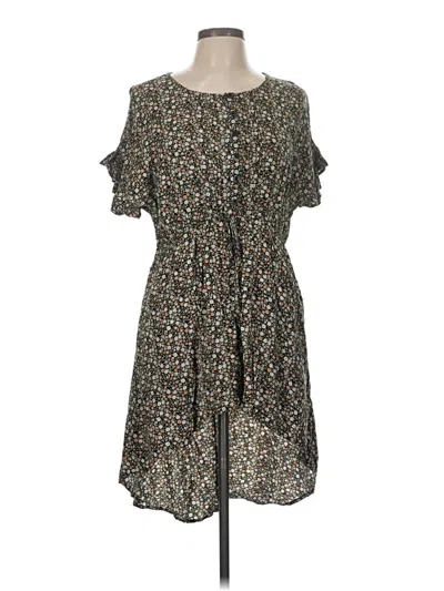 Pre-owned Maurices Casual Dress In Brown