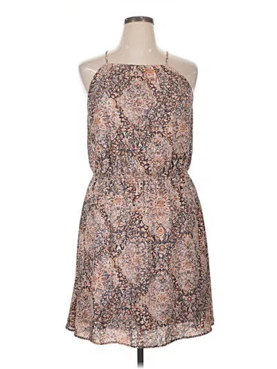 Pre-owned Maurices Casual Dress In Brown
