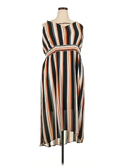 Pre-owned Maurices Casual Dress In Brown