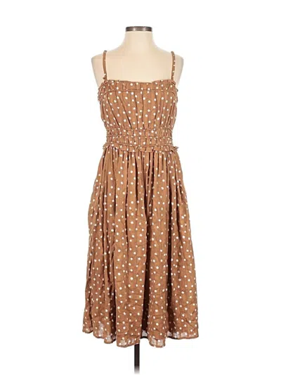 Pre-owned Maurices Casual Dress In Brown
