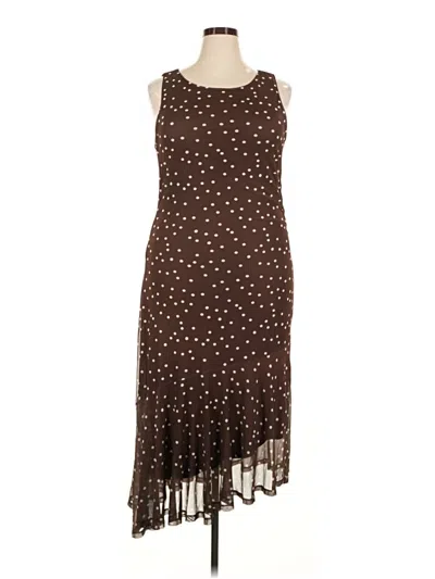 Maurices Casual Dress In Brown