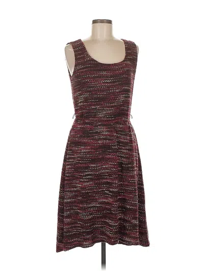 Pre-owned Maurices Casual Dress In Burgundy