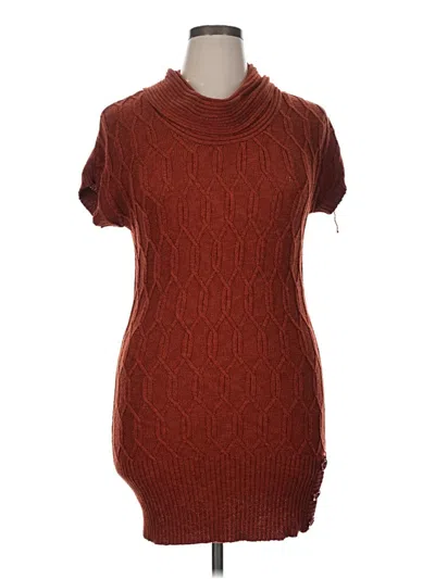 Pre-owned Maurices Casual Dress In Burgundy