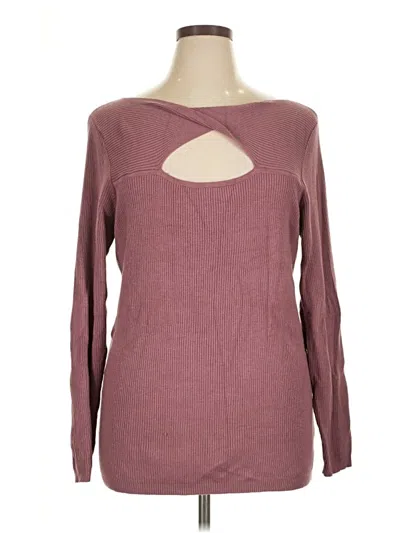 Pre-owned Maurices Casual Dress In Burgundy