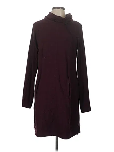 Pre-owned Maurices Casual Dress In Burgundy