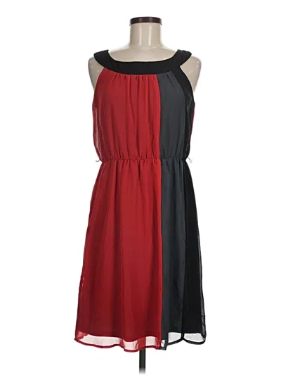 Pre-owned Maurices Casual Dress In Burgundy