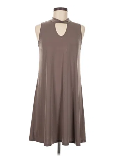 Pre-owned Maurices Casual Dress In Gray