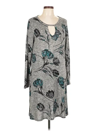 Pre-owned Maurices Casual Dress In Gray