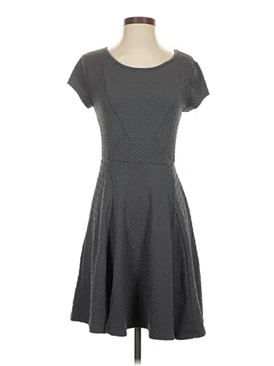 Pre-owned Maurices Casual Dress In Gray