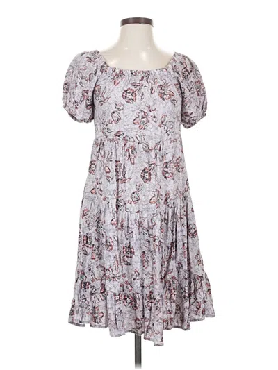 Pre-owned Maurices Casual Dress In Gray