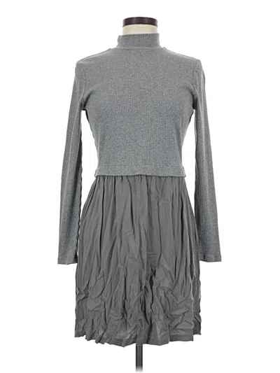 Pre-owned Maurices Casual Dress In Gray