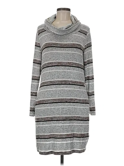 Pre-owned Maurices Casual Dress In Gray
