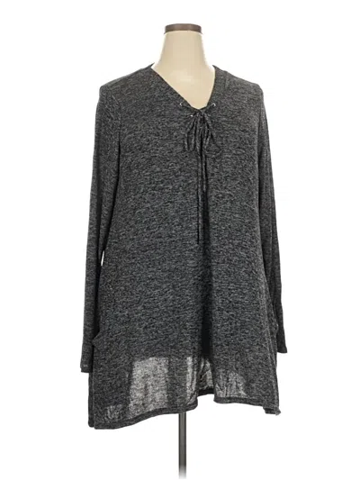 Pre-owned Maurices Casual Dress In Gray