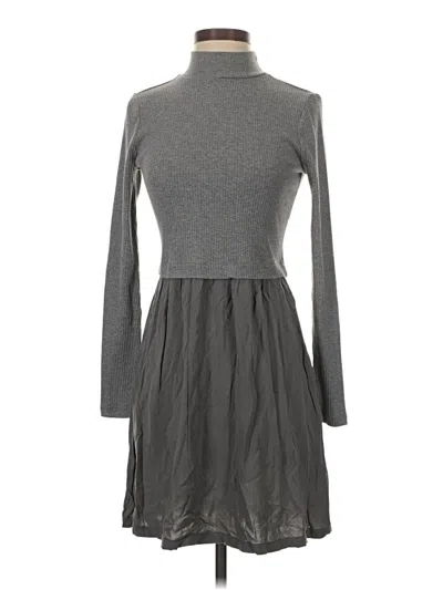 Pre-owned Maurices Casual Dress In Gray