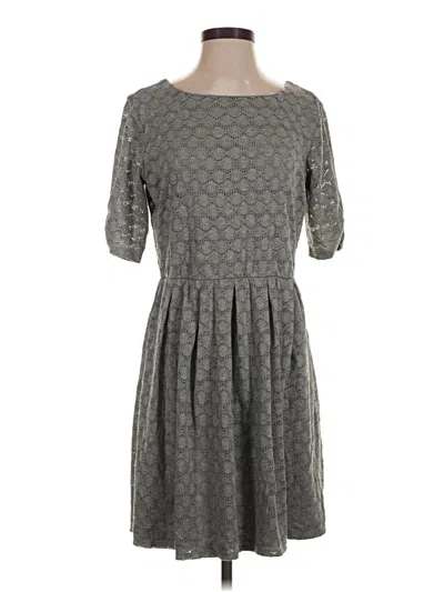 Pre-owned Maurices Casual Dress In Gray