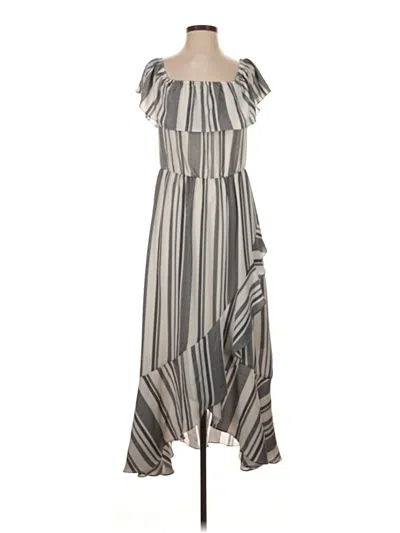 Pre-owned Maurices Casual Dress In Gray