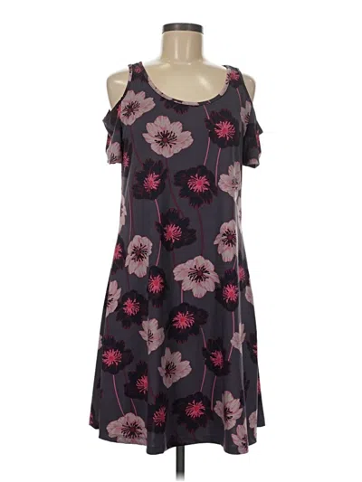 Pre-owned Maurices Casual Dress In Gray