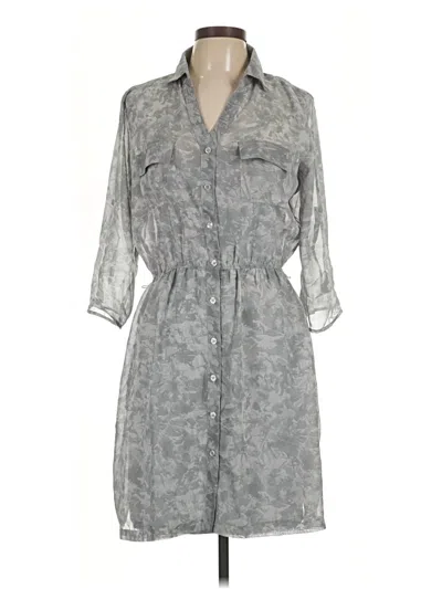 Pre-owned Maurices Casual Dress In Gray