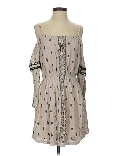 Pre-owned Maurices Casual Dress In Gray
