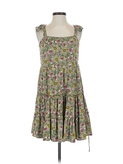 Pre-owned Maurices Casual Dress In Green