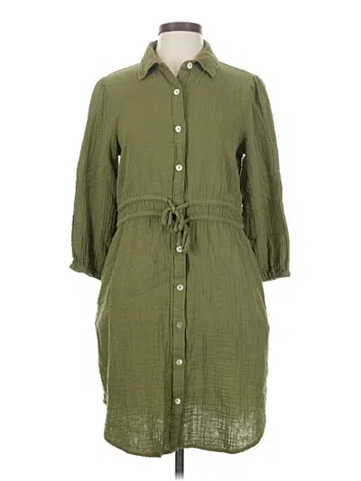 Pre-owned Maurices Casual Dress In Green