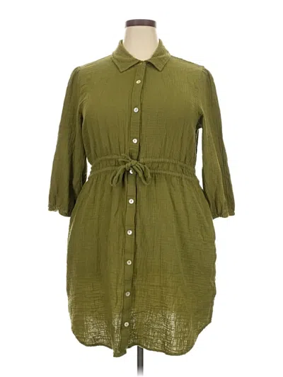 Pre-owned Maurices Casual Dress In Green