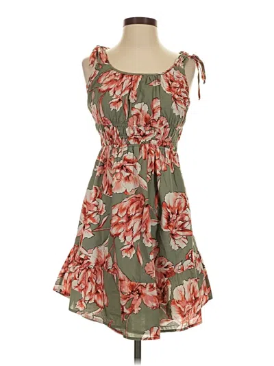 Pre-owned Maurices Casual Dress In Green