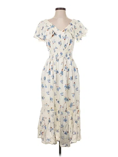 Pre-owned Maurices Casual Dress In Ivory