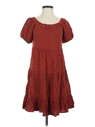 Pre-owned Maurices Casual Dress In Orange