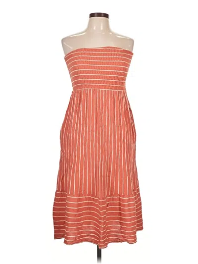Pre-owned Maurices Casual Dress In Orange
