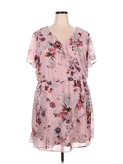 Pre-owned Maurices Casual Dress In Pink