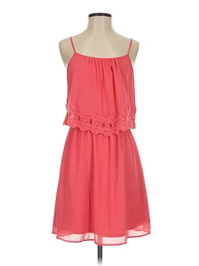 Pre-owned Maurices Casual Dress In Pink