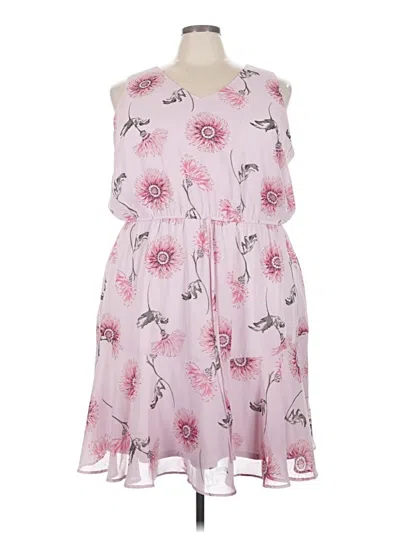 Pre-owned Maurices Casual Dress In Pink