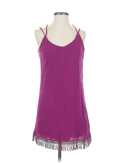 Pre-owned Maurices Casual Dress In Purple