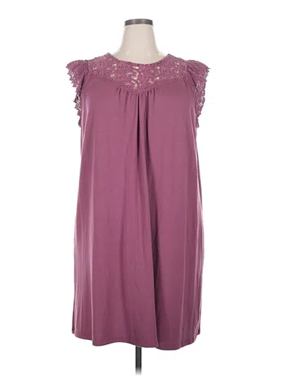 Pre-owned Maurices Casual Dress In Purple