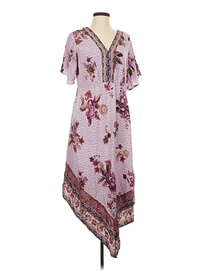 Pre-owned Maurices Casual Dress In Purple