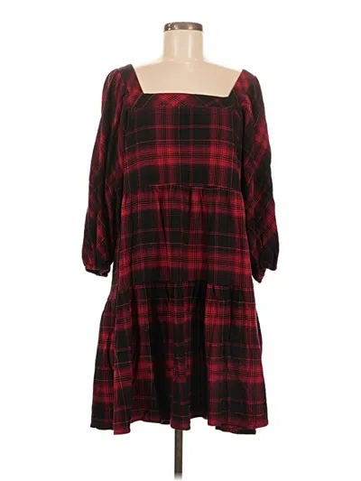 Pre-owned Maurices Casual Dress In Red